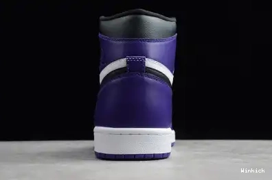 JORDAN HIGH PURPLE 555088-500 COURT AIR 1 0523